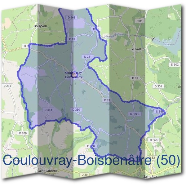 Mairie de Coulouvray-Boisbenâtre (50)