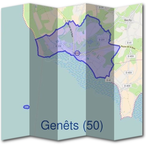 Mairie de Genêts (50)