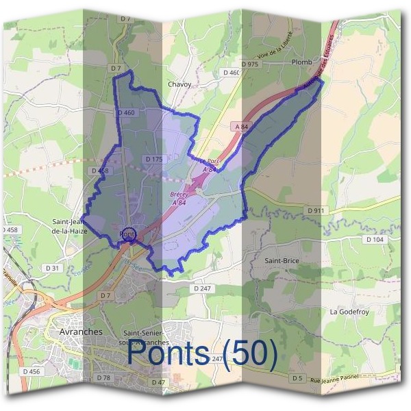 Mairie de Ponts (50)