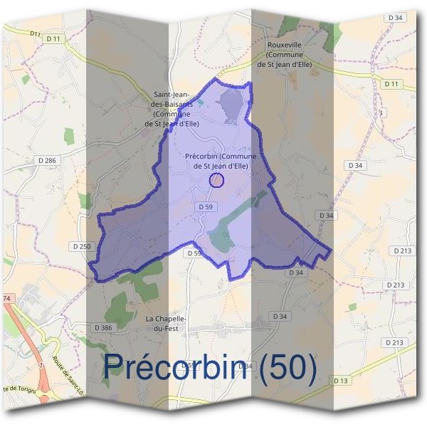 Mairie de Précorbin (50)