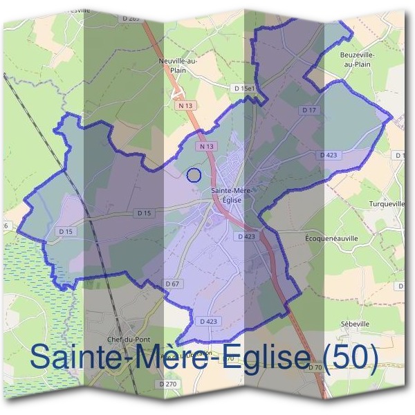 Mairie de Sainte-Mère-Église (50)