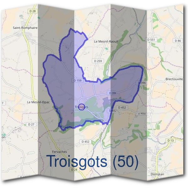 Mairie de Troisgots (50)