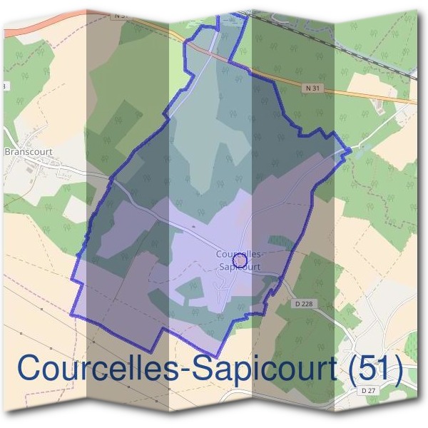 Mairie de Courcelles-Sapicourt (51)