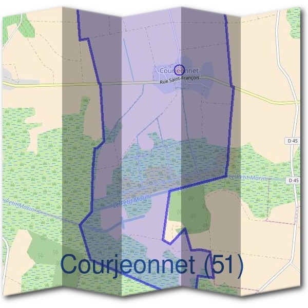 Mairie de Courjeonnet (51)