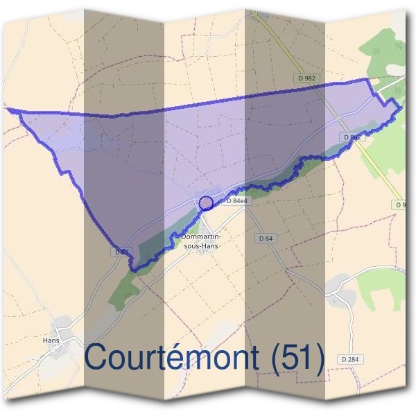 Mairie de Courtémont (51)