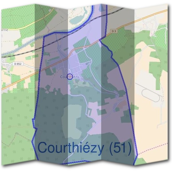 Mairie de Courthiézy (51)