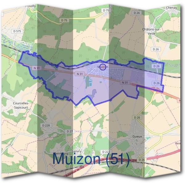 Mairie de Muizon (51)