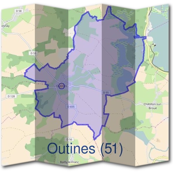 Mairie d'Outines (51)