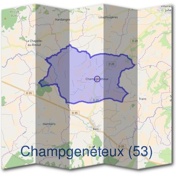 Mairie de Champgenéteux (53)