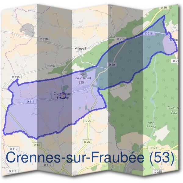 Mairie de Crennes-sur-Fraubée (53)