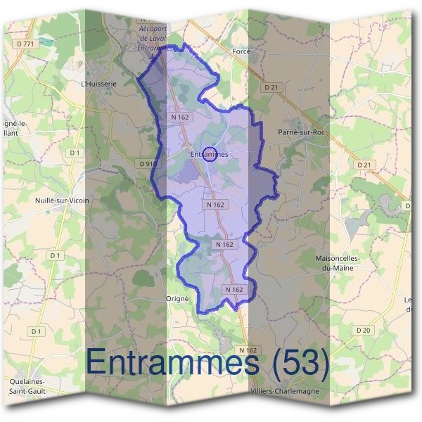 Mairie d'Entrammes (53)