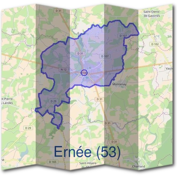 Mairie d'Ernée (53)