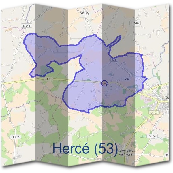 Mairie d'Hercé (53)