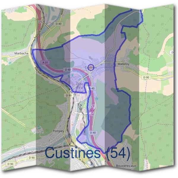 Mairie de Custines (54)