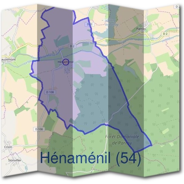 Mairie d'Hénaménil (54)