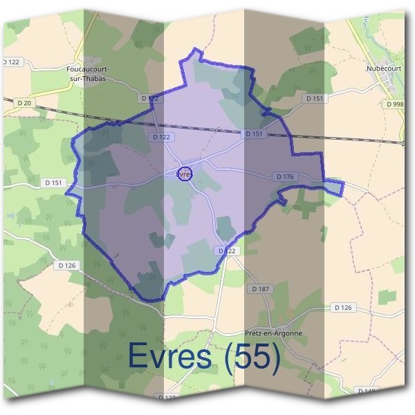 Mairie de Èvres (55)