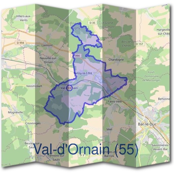 Mairie de Val-d'Ornain (55)