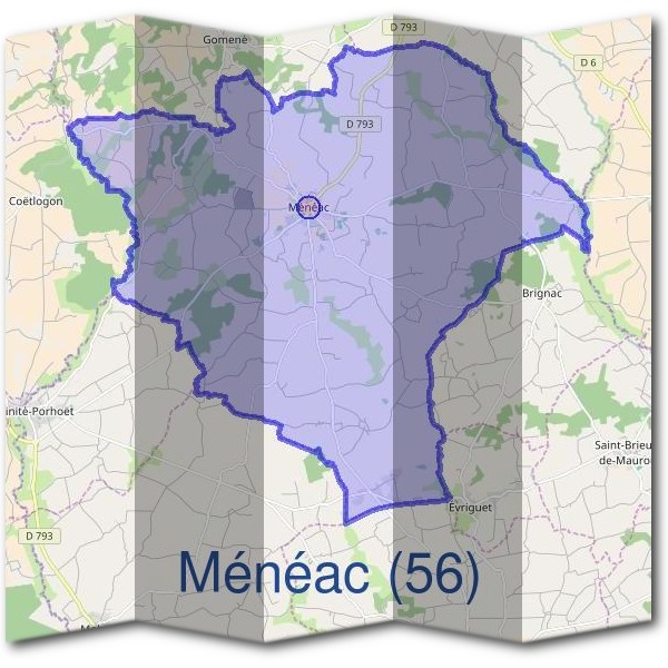 Mairie de Ménéac (56)