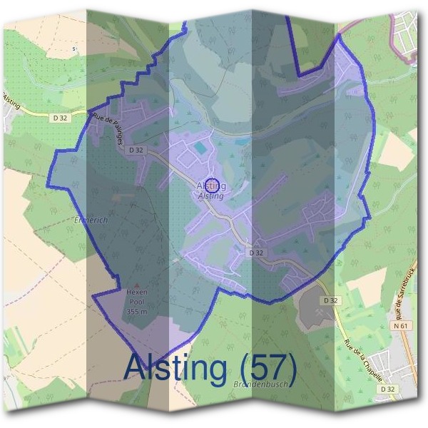 Mairie d'Alsting (57)