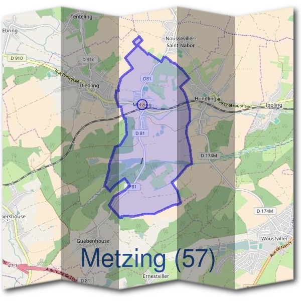 Mairie de Metzing (57)