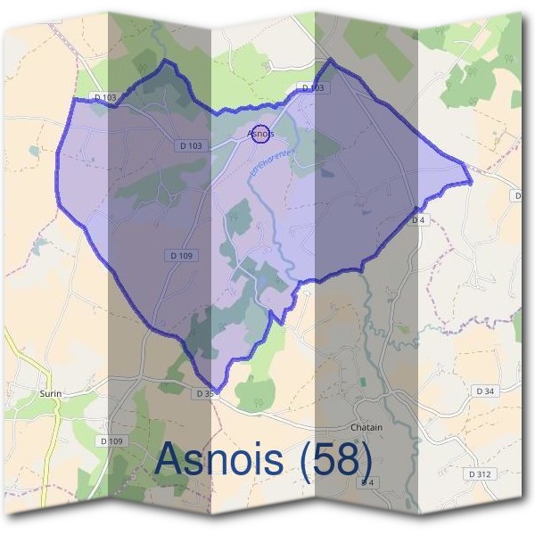 Mairie d'Asnois (58)