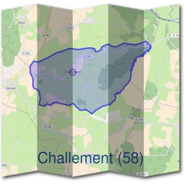 Mairie de Challement (58)