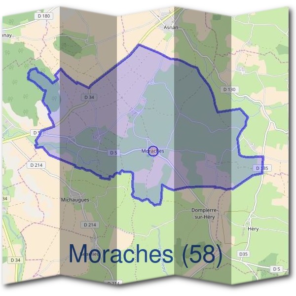 Mairie de Moraches (58)