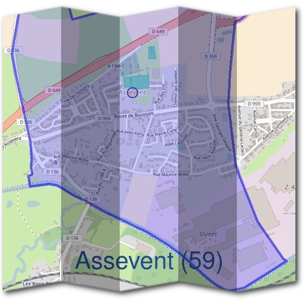 Mairie d'Assevent (59)