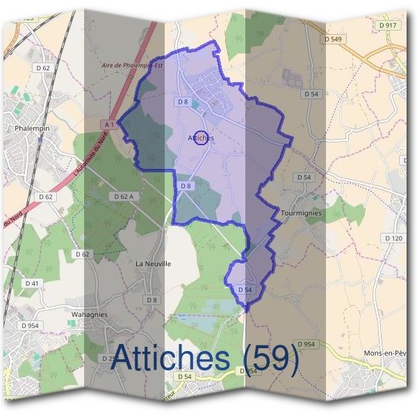 Mairie d'Attiches (59)
