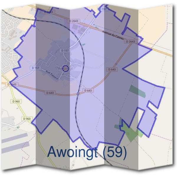 Mairie d'Awoingt (59)