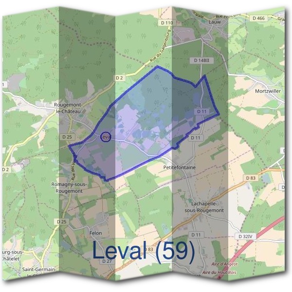 Mairie de Leval (59)