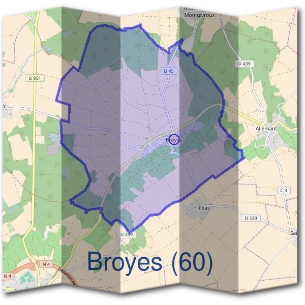 Mairie de Broyes (60)