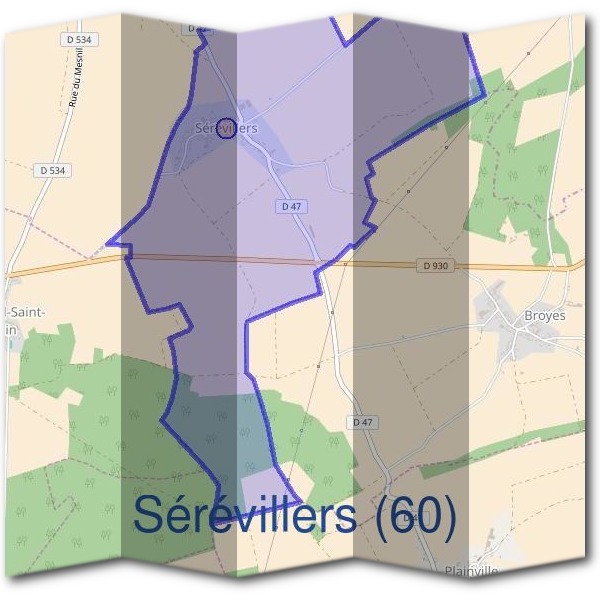 Mairie de Sérévillers (60)