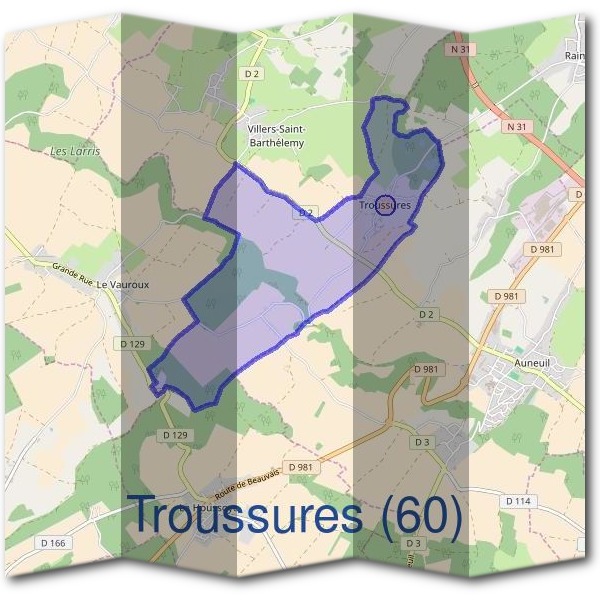 Mairie de Troussures (60)