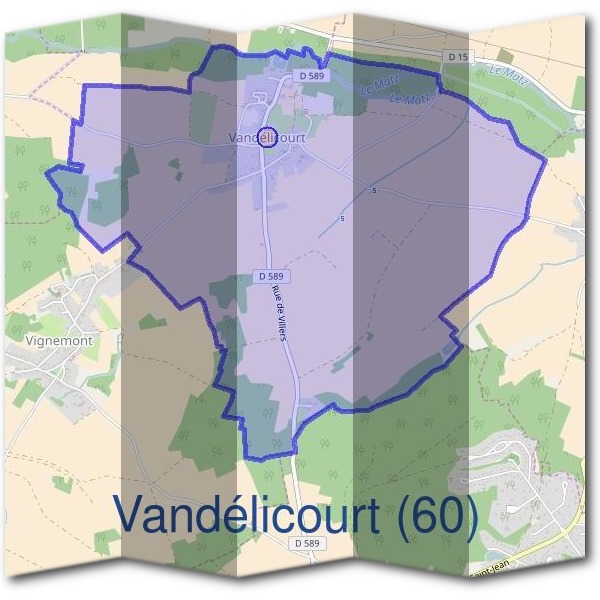 Mairie de Vandélicourt (60)