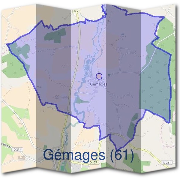 Mairie de Gémages (61)