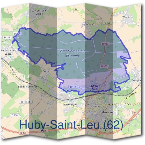 Mairie d'Huby-Saint-Leu (62)