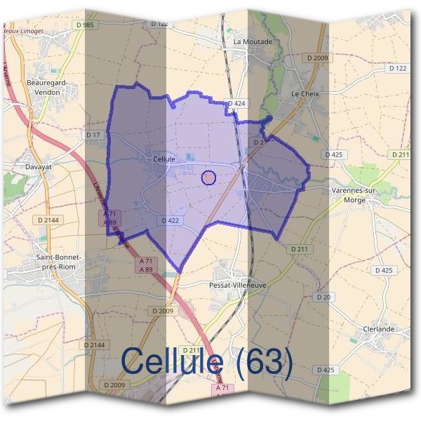 Mairie de Cellule (63)