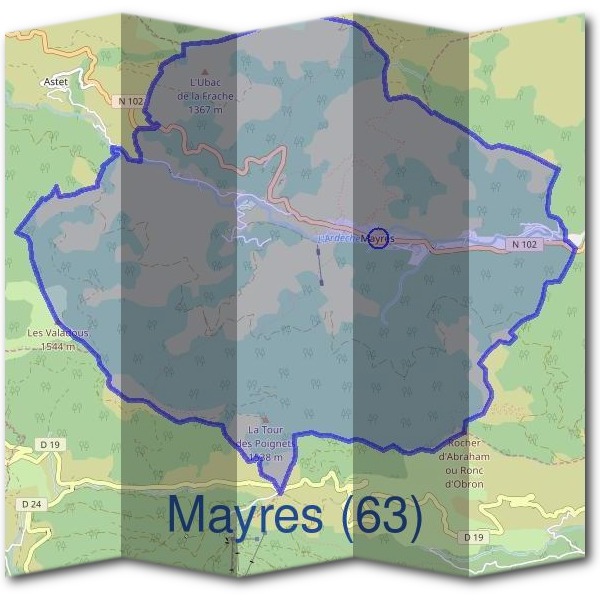 Mairie de Mayres (63)