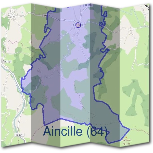 Mairie d'Aincille (64)