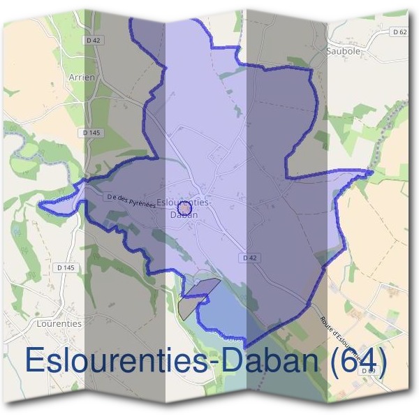 Mairie d'Eslourenties-Daban (64)