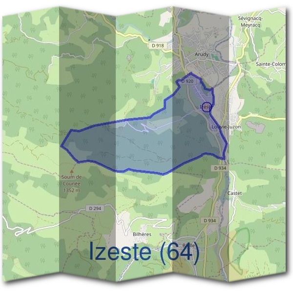 Mairie d'Izeste (64)