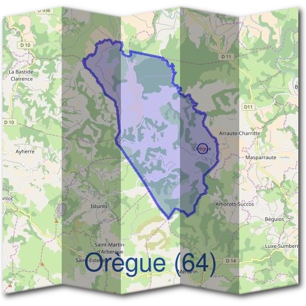 Mairie d'Orègue (64)