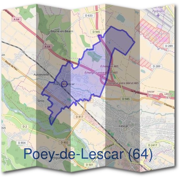 Mairie de Poey-de-Lescar (64)