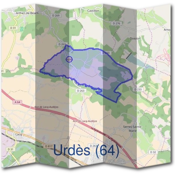 Mairie d'Urdès (64)