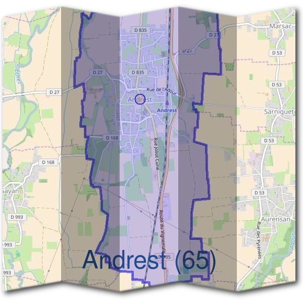 Mairie d'Andrest (65)