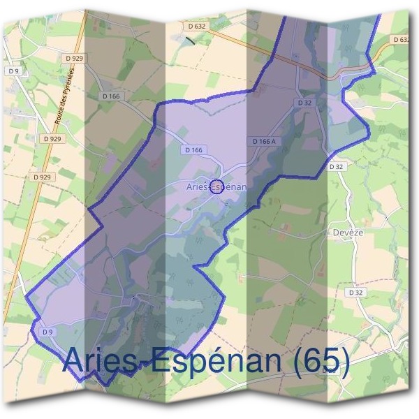 Mairie d'Aries-Espénan (65)