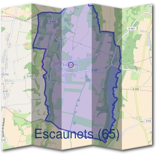 Mairie d'Escaunets (65)