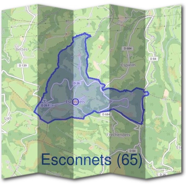 Mairie d'Esconnets (65)