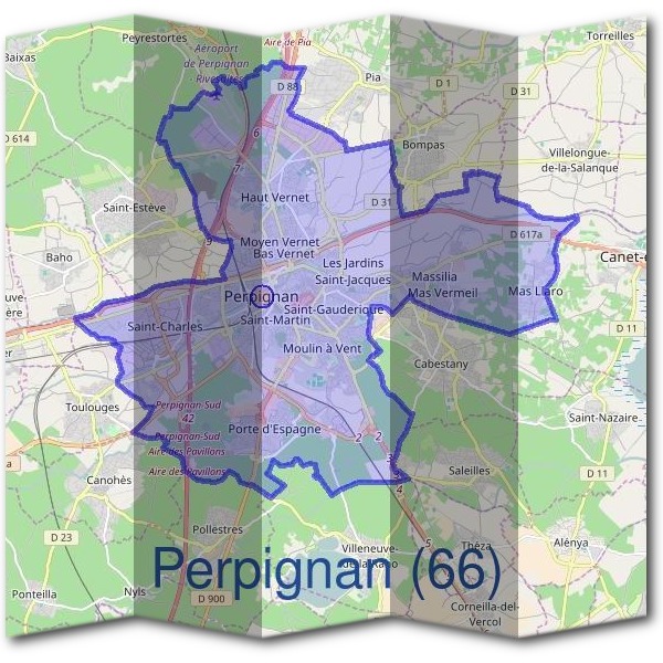 Mairie de Perpignan (66)